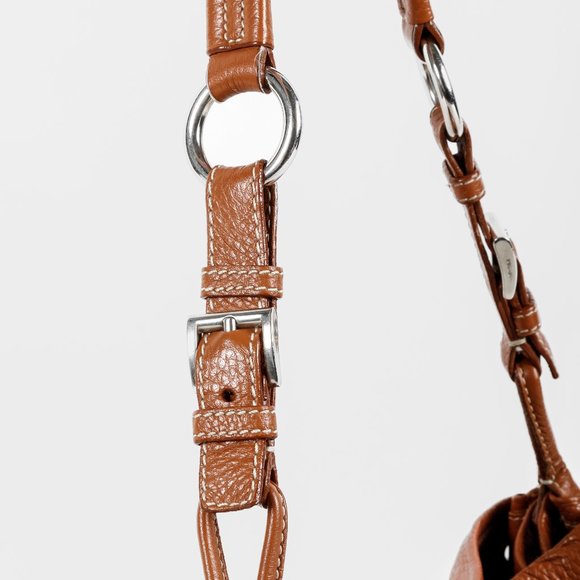 Prada Leather Buckle Hobo Bag - Picture 10 of 11